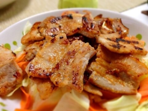 焼肉用の豚肉で★豚の塩麹漬け